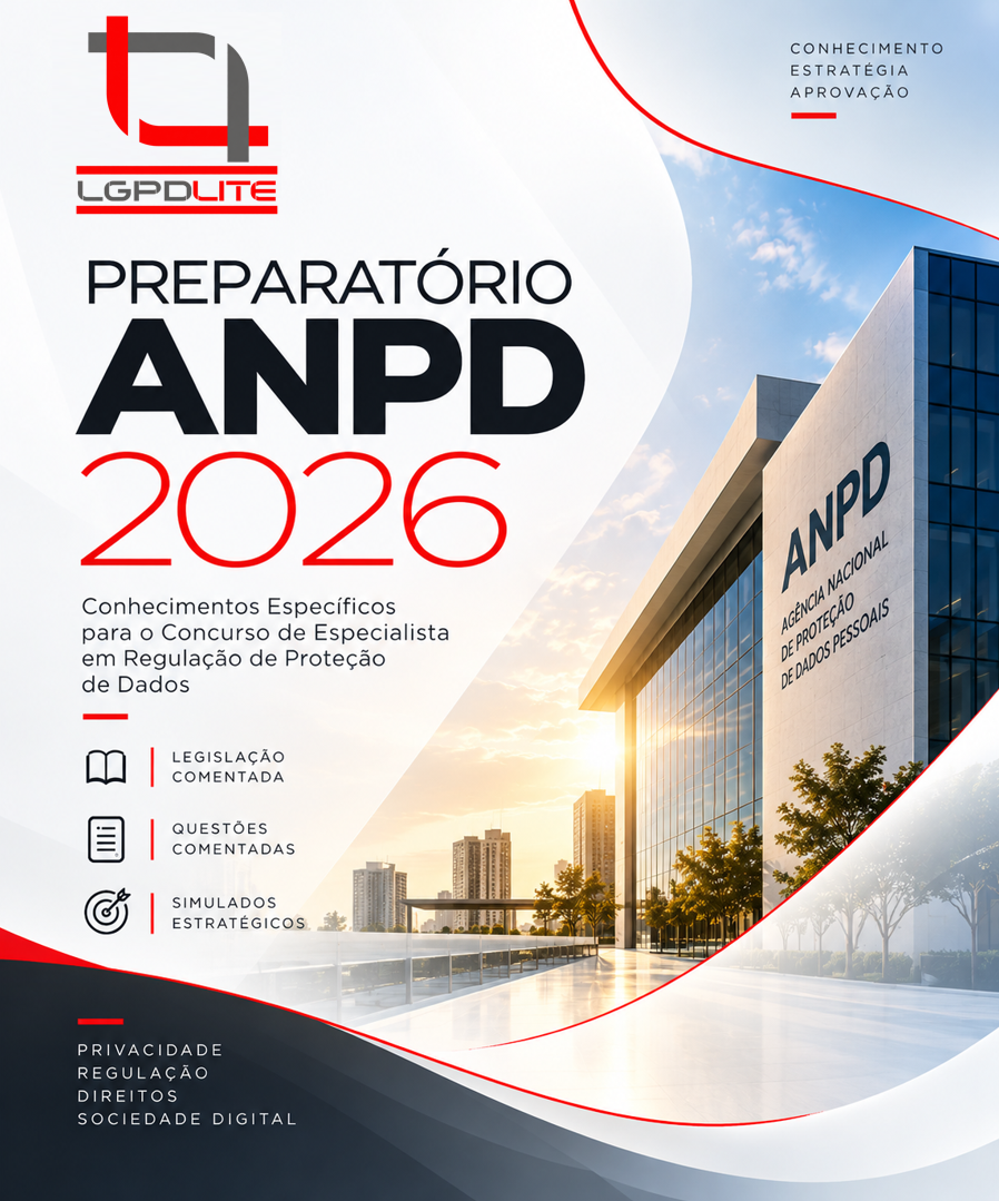 Arte oficial da campanha Preparatório ANPD 2026, Academia LGPDLITE